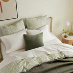 Olive Green Corduroy Cushion Covers 40x40cm Set of 2